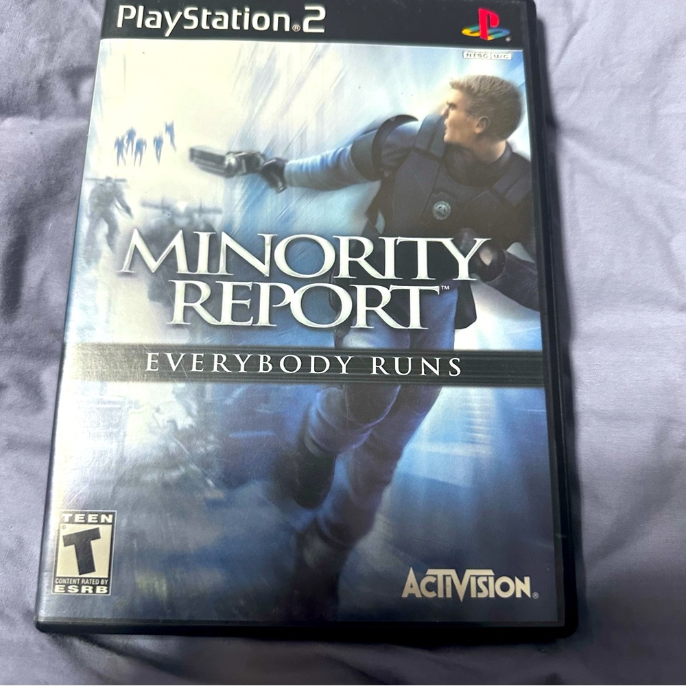 PlayStation 2 Minority Report Everybody Runs
